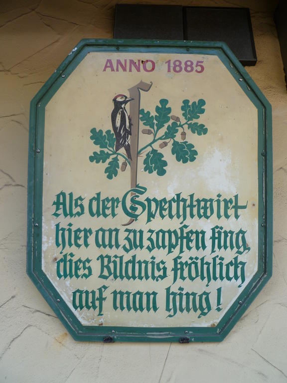 Gasthaus Zum Specht Hösbach Exteriér fotografie